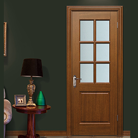 廠價直銷鑫順來X-6016平開實木烤漆門