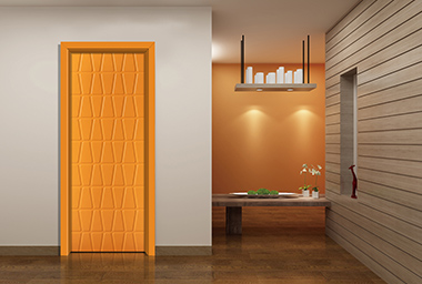 廠價直銷鑫順來X-6083平開實木烤漆門