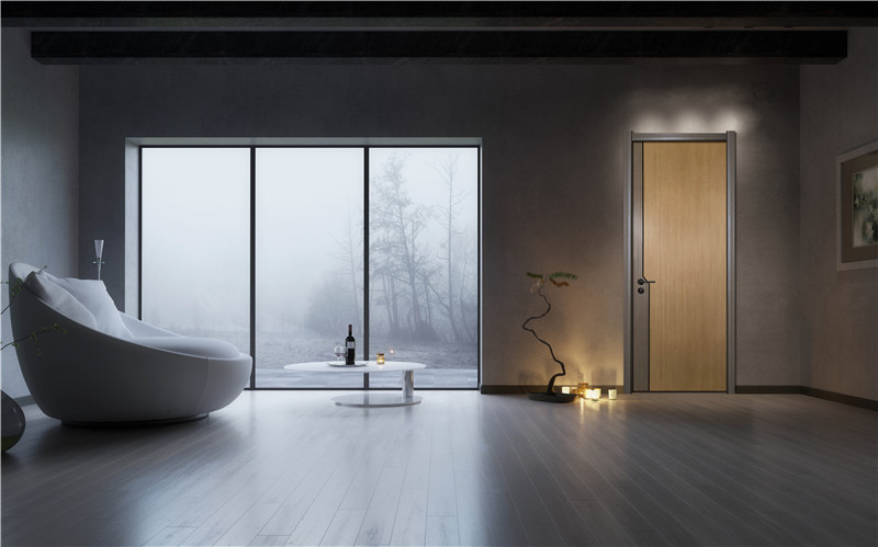 廠價直銷鑫順來X-6091平開實木烤漆門