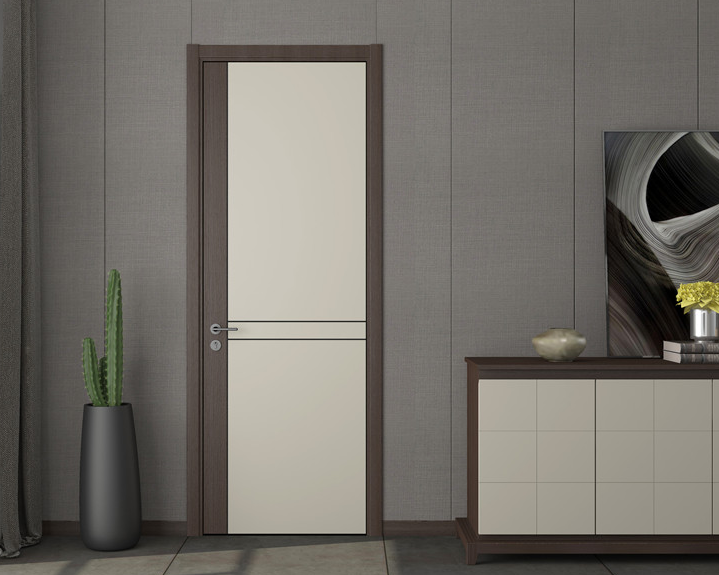 廠價直銷鑫順來X-6049平開實木烤漆門