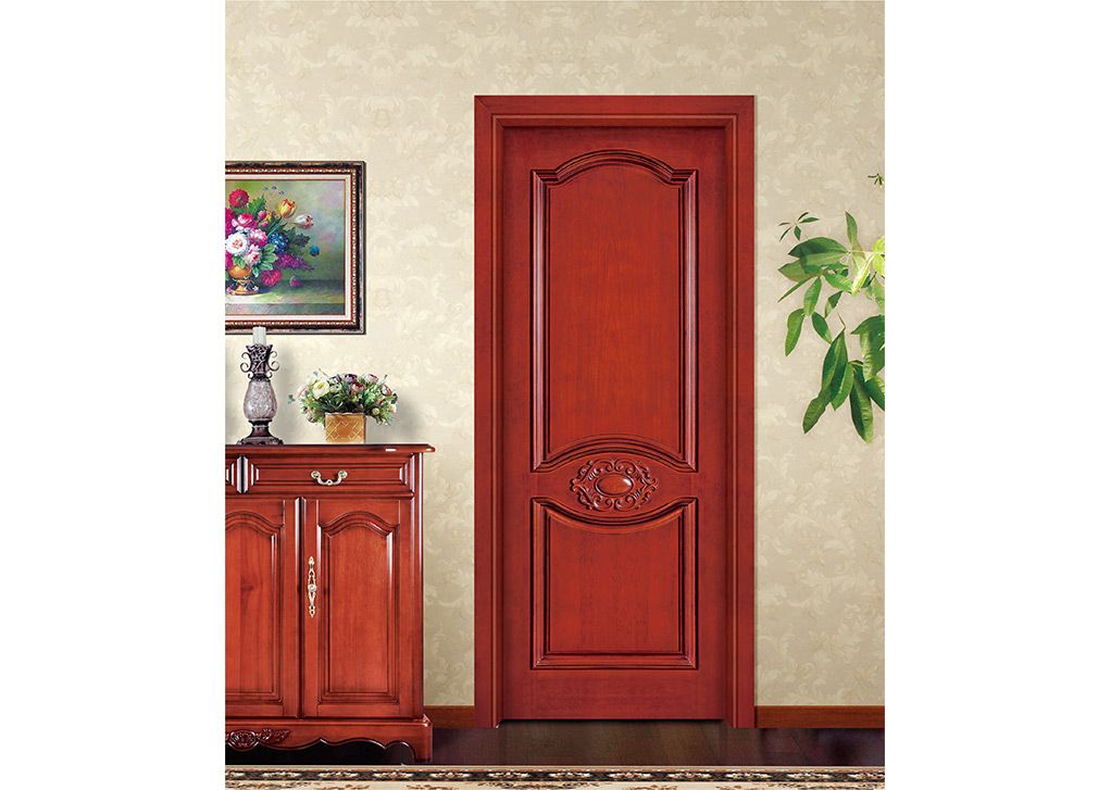 廠價直銷鑫順來X-7010平開外扣實木烤漆門