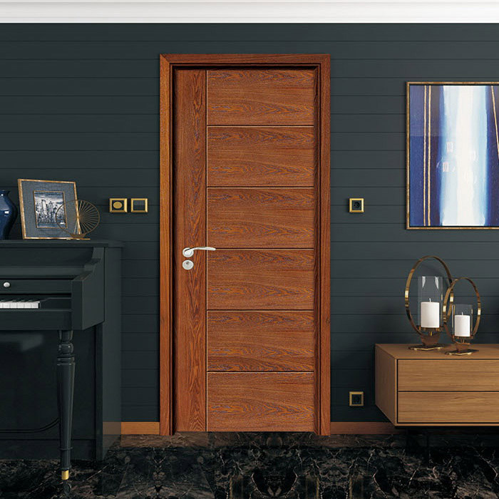 廠價(jià)直銷鑫順來(lái)X-7046圓弧平開實(shí)木烤漆門