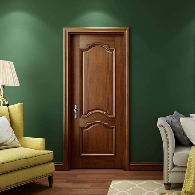 廠價直銷鑫順來X-8024平開外扣實木烤漆門