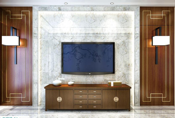 廠價熱銷鑫順來XSL-2133中式豪華電視墻