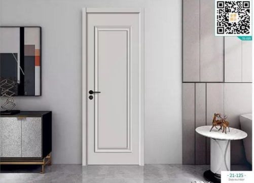 廠價新款鑫順來21-125掃碼豪華雙扣線木門，掃二維碼看裝修風格